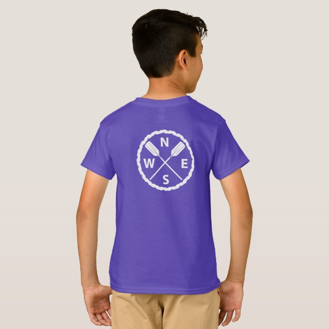Paddle Explorer Design - T-Shirt (Back Full)
