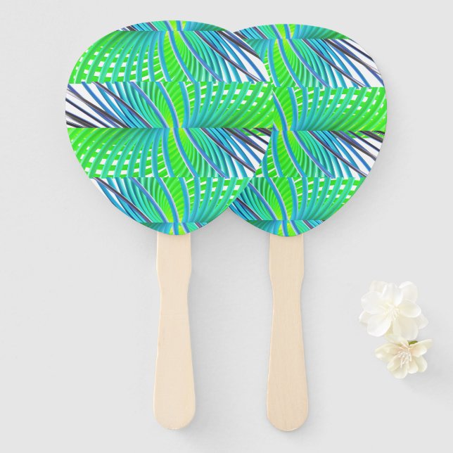 Paddle fan  (Front and Back)