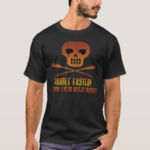 Paddle Faster Skull T-Shirt