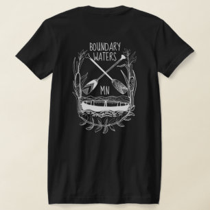 Paddle Hard. Boundary Waters T-Shirt
