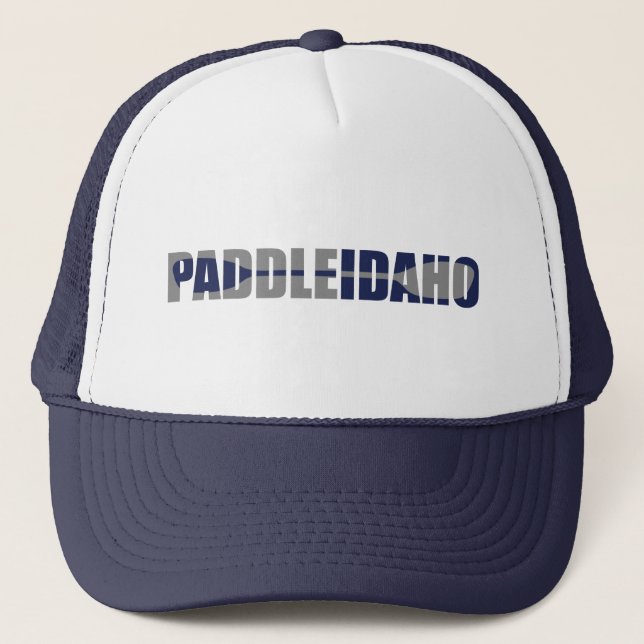 Paddle Idaho Kayaking Trucker Hat (Front)