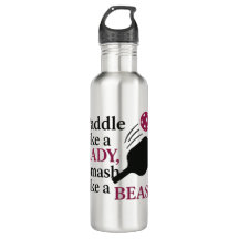 Paddle Like a Lady, Smash Like a Beast – Funny Pic