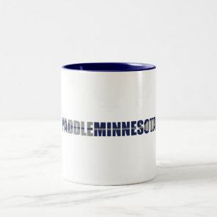 Paddle Minnesota Kayaking Two-Tone Coffee Mug