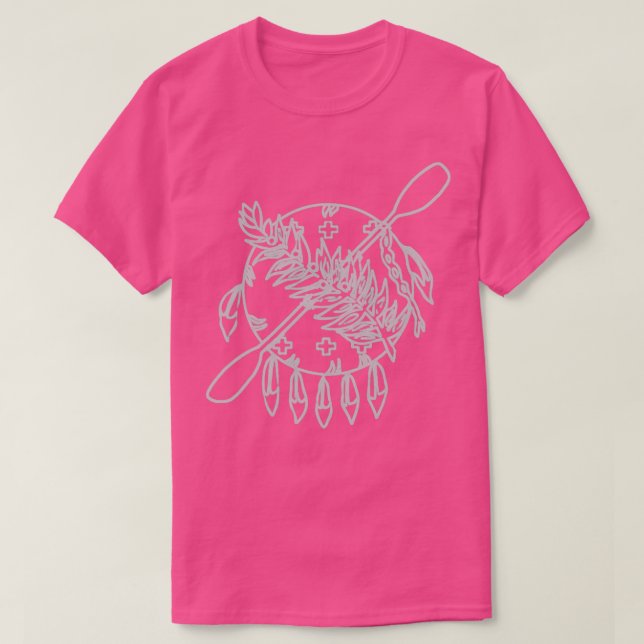 Paddle Oklahoma Light Image T-Shirt (Design Front)