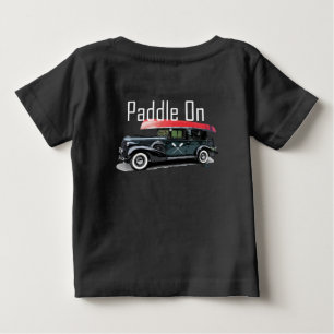 Paddle On Classic Car Design - Baby Fine Jersey T- T-Shirt