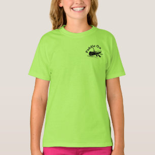 Paddle On Classic Car Design - Girls' Basic T-Shir T-Shirt