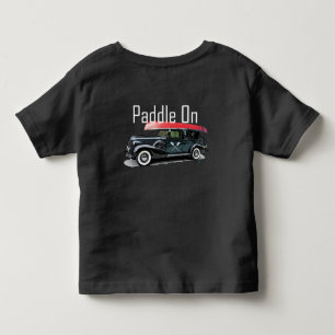 Paddle On Classic Car Design - Toddler Fine Jersey T-shirt