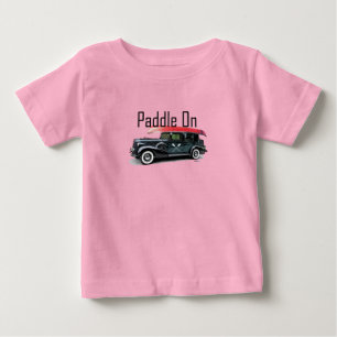 Paddle On Classic CarDesign - Baby Fine Jersey T-S T-Shirt