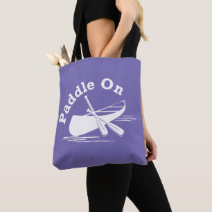 Paddle On Design - All-Over-Print Tote Bag, Medium Bag