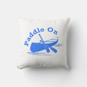 Paddle On Design - Coussin 16" x 16"