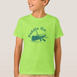 Paddle On Design - T-shirt de base pour enfants