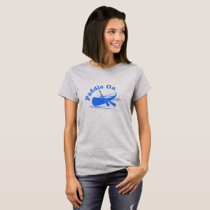 Paddle On Design - T-Shirt de base pour femmes