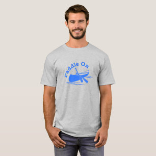 Paddle On Design - T-Shirt de base pour hommes