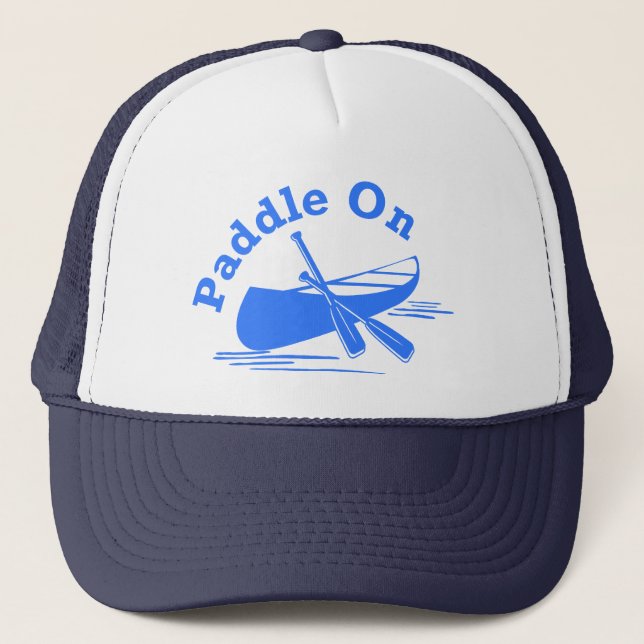 Paddle On Design - Trucker Hat (Front)