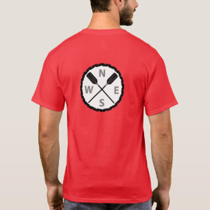 Paddle On Explorer Design - Men's Basic Dark T-Shi T-Shirt