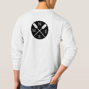 Paddle On Explorer Design - Men's Basic Long Sleev T-Shirt