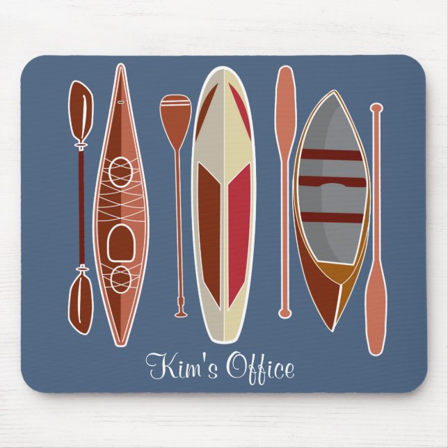 Paddle Passion Mouse Pad (Front)