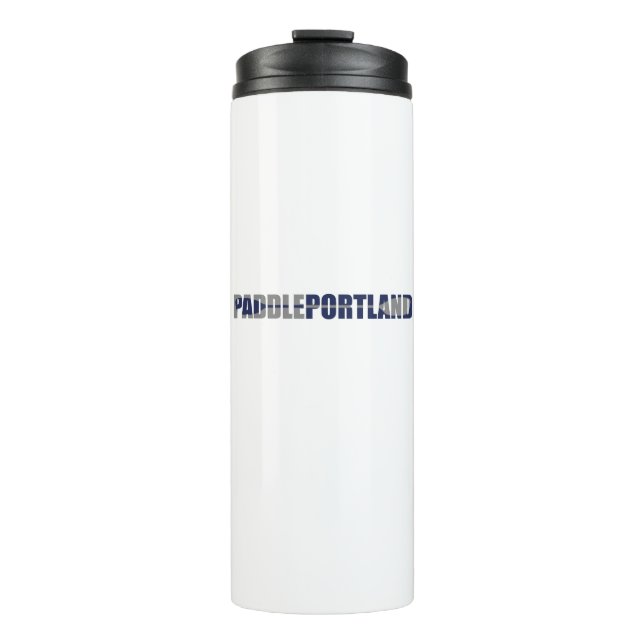 Paddle Portland Kayaking Thermal Tumbler (Front)