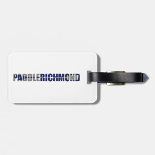 Paddle Richmond Virginia Kayaking Luggage Tag