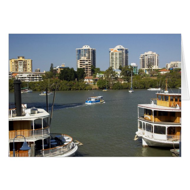 Paddle Steamers, Brisbane River, Brisbane, (Front Horizontal)
