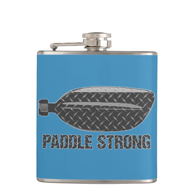 Paddle Strong Hip Flask (Front)