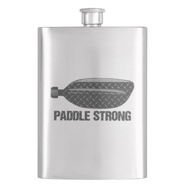Paddle Strong Hip Flask (Front)