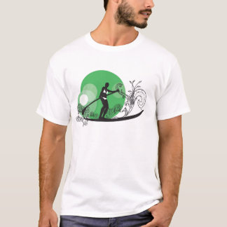 Paddle Surf Girls Green T-Shirt