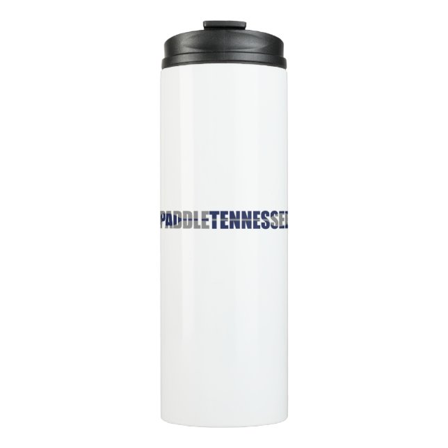 Paddle Tennessee Kayaking Thermal Tumbler (Front)