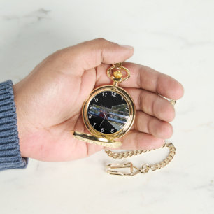 Paddle vintage Steamer Popout Art, Montre De Poche