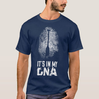Paddle Water Sports Kayak Canoe Its in my dna 1 T-Shirt