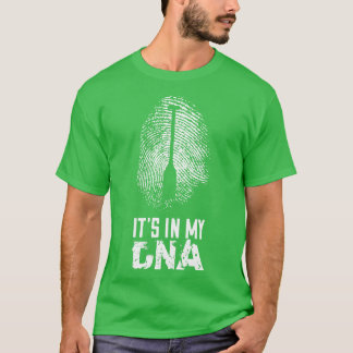 Paddle Water Sports Kayak Canoe Its in my dna T-Shirt