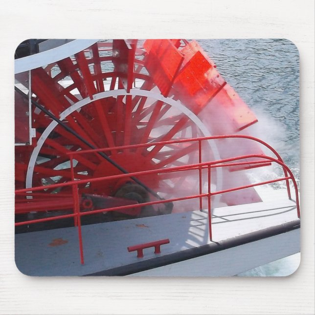 Paddle Wheel Mouse Pad (Front)