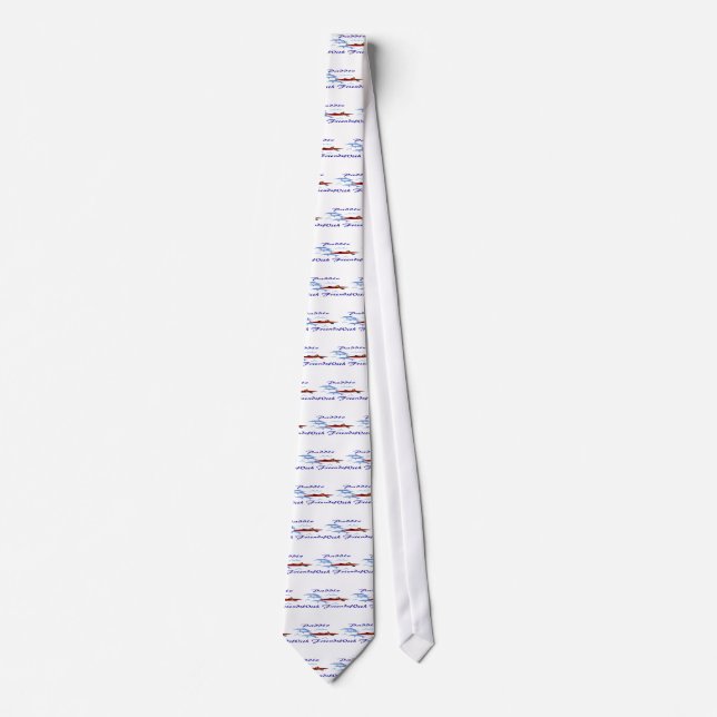 Paddle With Friends Tie (Front)
