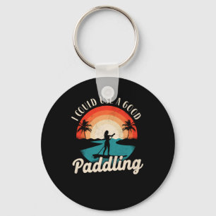 Paddleboard I Could Use A Good Paddling Girl Vinta Keychain