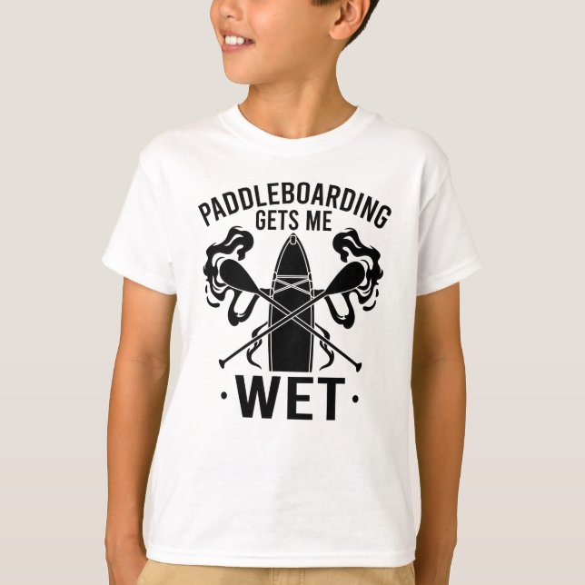 Paddleboard Paddleboarding T-Shirt (Front)