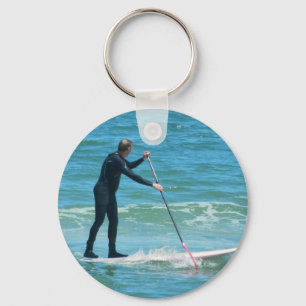 Paddleboarding Keychain
