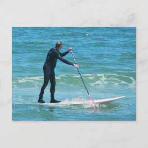 Paddleboarding Postcard