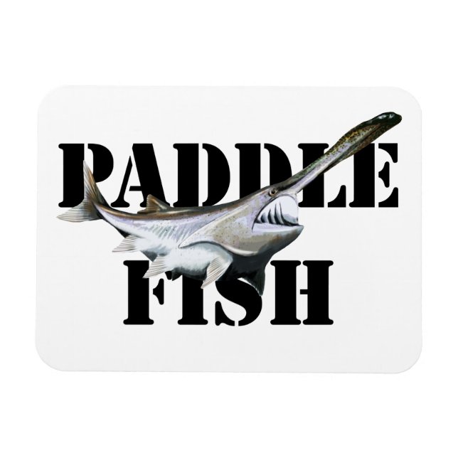Paddlefish Magnet (Horizontal)