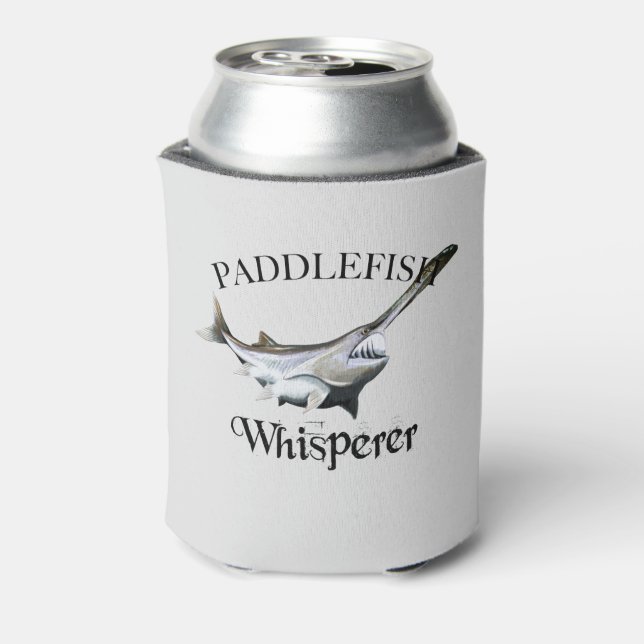 Paddlefish Whisperer Light Can Cooler (Can Back)