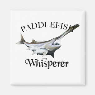 Paddlefish Whisperer Magnet
