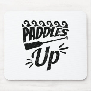 Paddles Up Design Dragon Boat  Mouse Pad