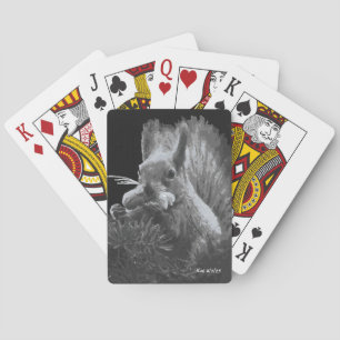 Paddy Cake, Squirrel Playing Cards