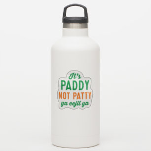Paddy not Patty St. Patrick's Day funny