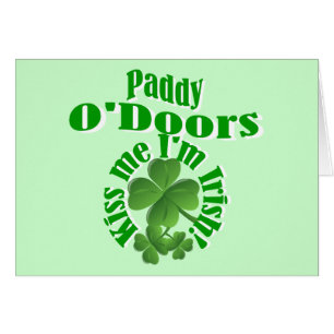 Paddy O'Doors, funny Irish name