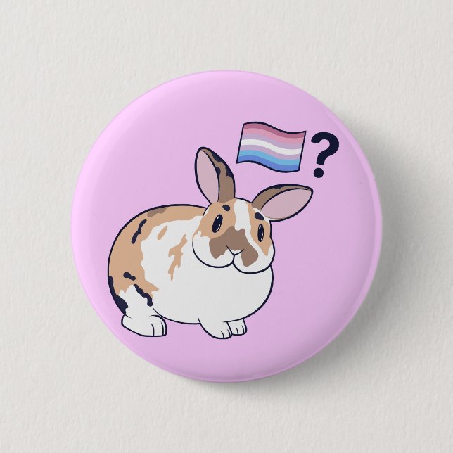Paddy Pride Badge (Bigender) 2 Inch Round Button (Front)