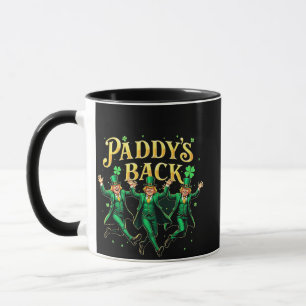 Paddy's Back Funny St Patrick's Day Trump Support Mug