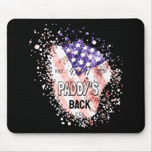 Paddy's Back Funny Trump1 Mouse Pad