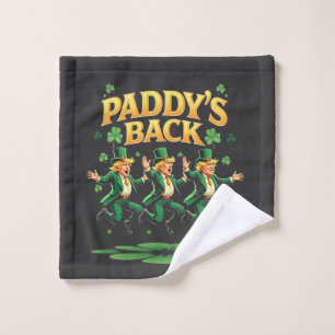Paddy's Back Funny Trump St Patrick Day Leopard