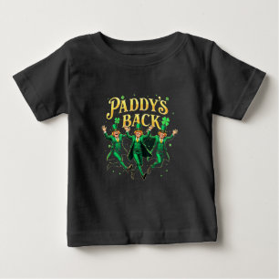 Paddy's Back St Patrick's Day Trump Dancing  Baby T-Shirt