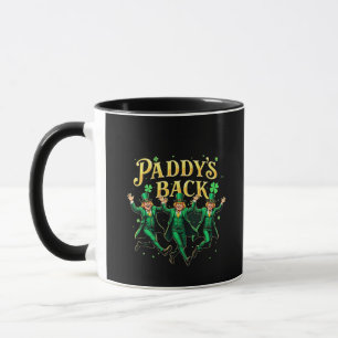 Paddy's Back St Patrick's Day Trump Dancing  Mug